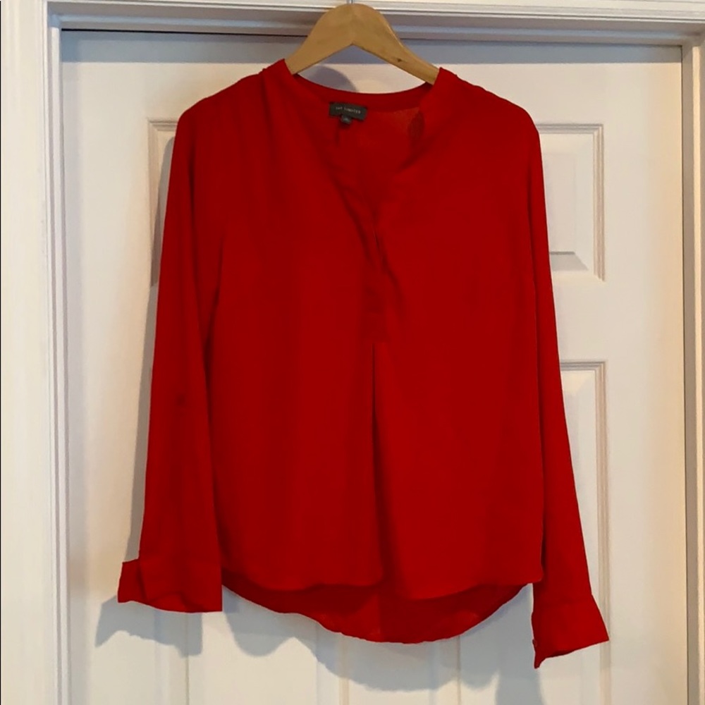 Limited red long sleeve shirt